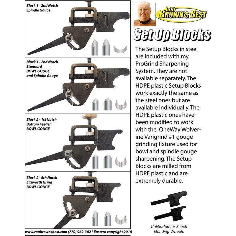 Gouge Setup Blocks